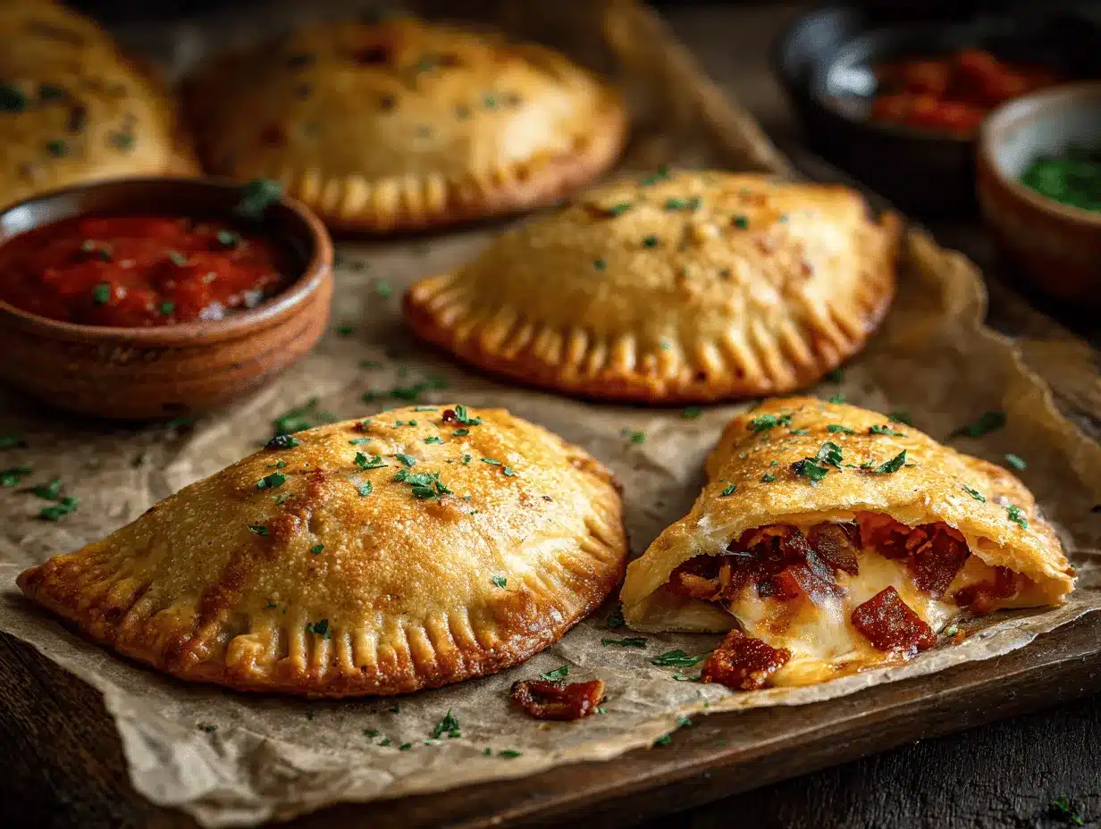 air fryer pepperoni pizza hot pockets preparation steps
