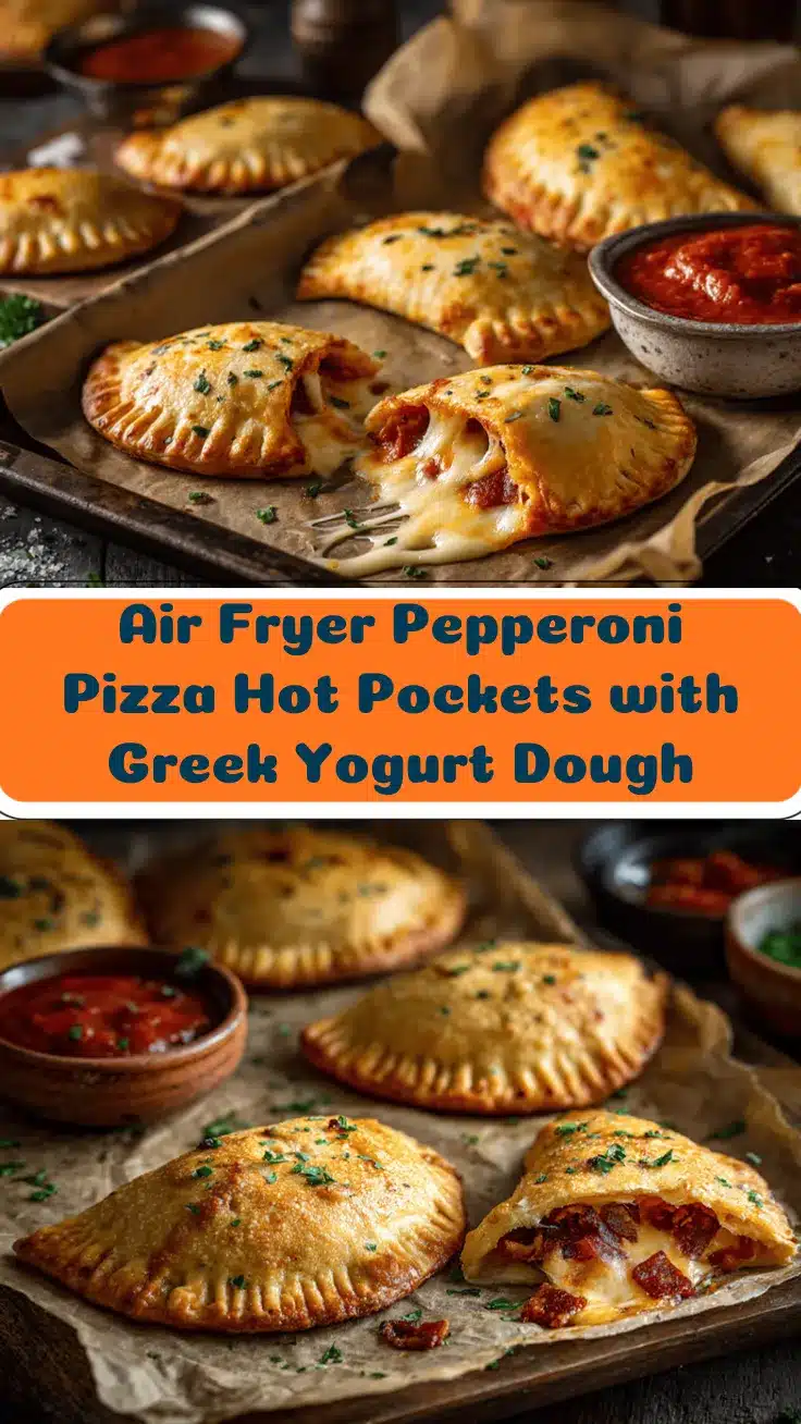air fryer pepperoni pizza hot pockets recipe
