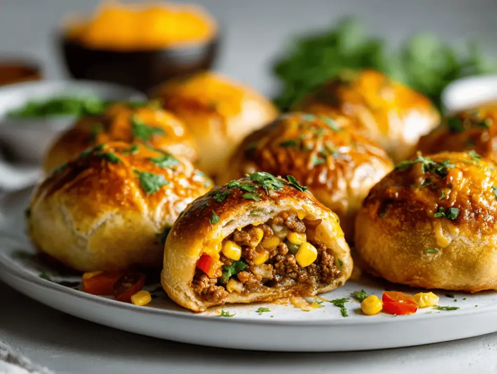 air fryer taco bombs - featured image