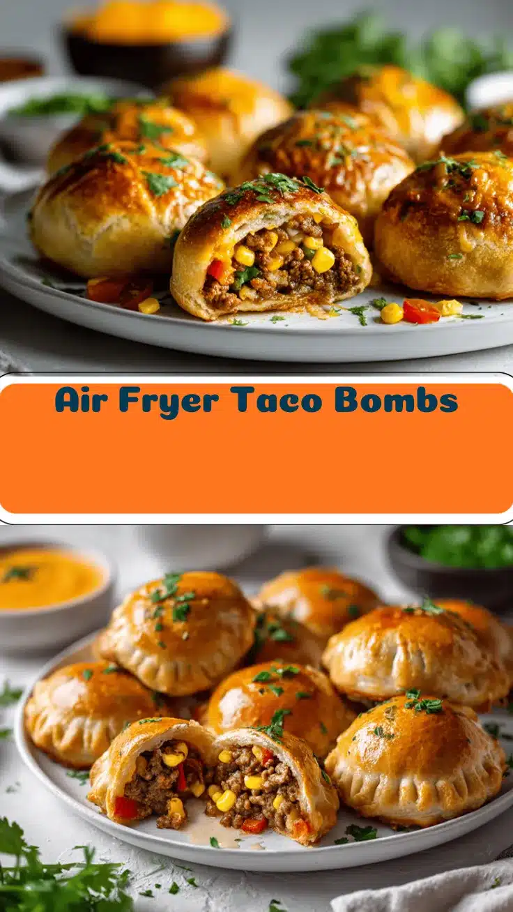 air fryer taco bombs recipe