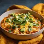 chicken enchilada bowl recipe - featured image