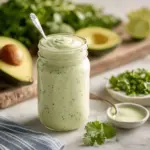 cilantro avocado yogurt dressing - featured image