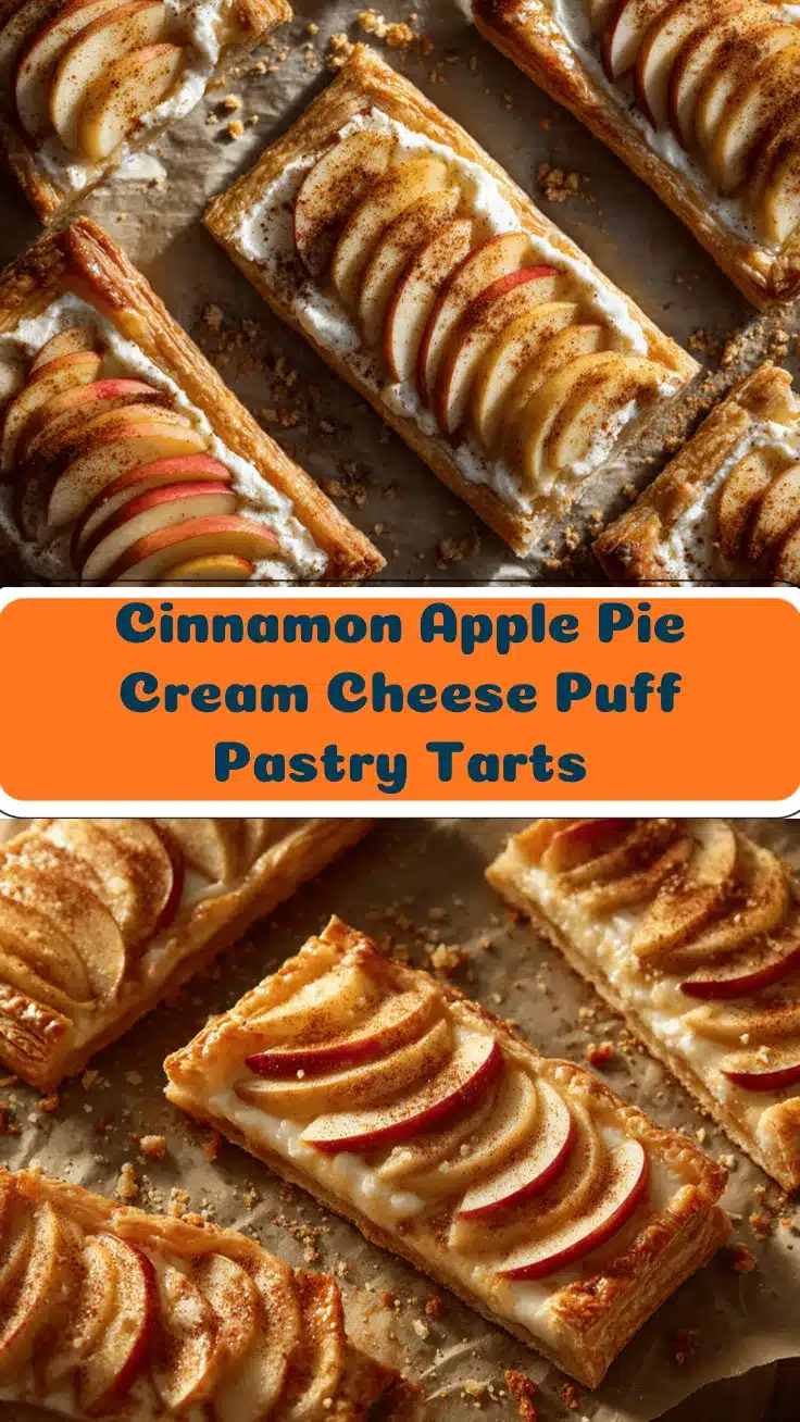 cinnamon apple pie cream cheese tarts recipe