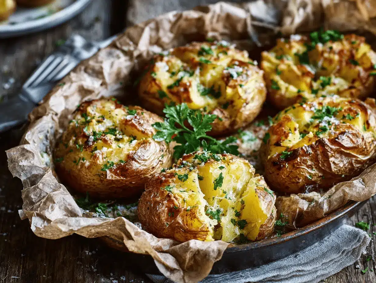 crispy baked potatoes preparation steps