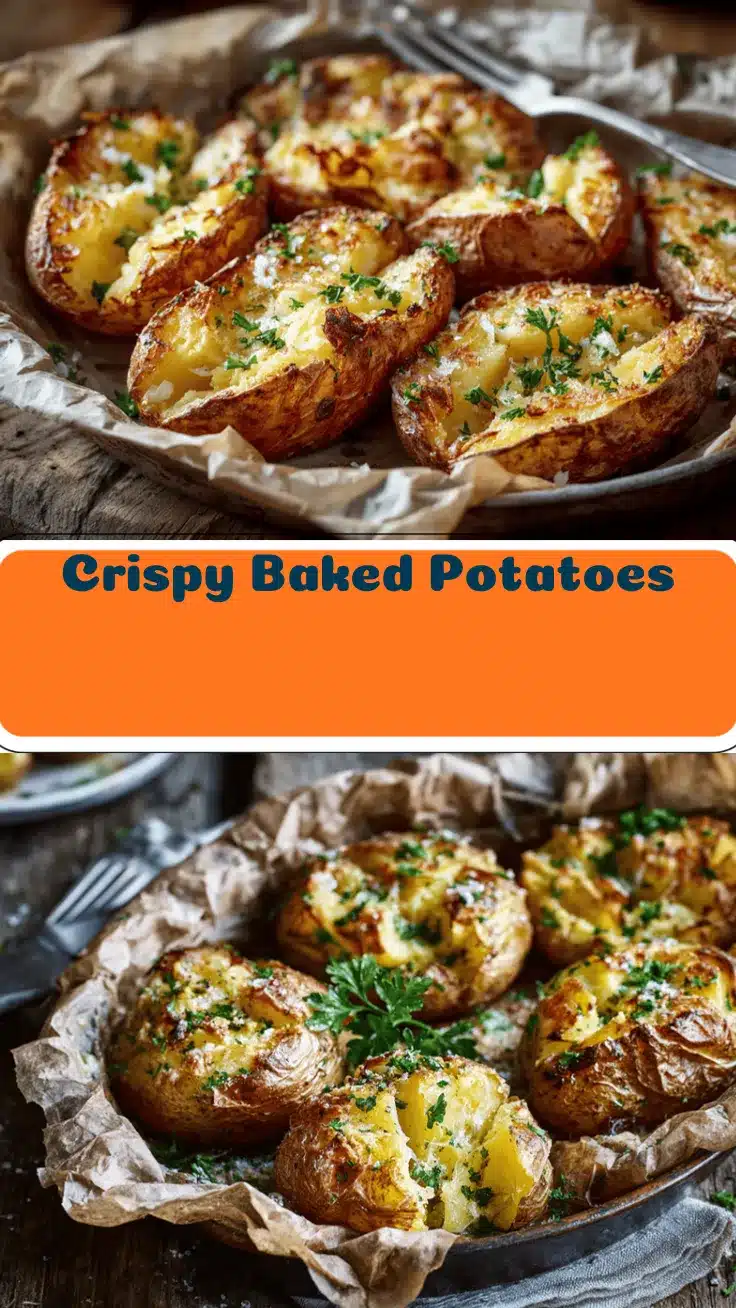 crispy baked potatoes recipe