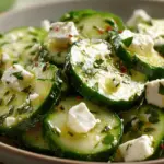cucumber feta salad - featured image