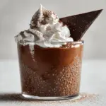 high protein chocolate chia seed pudding - featured image