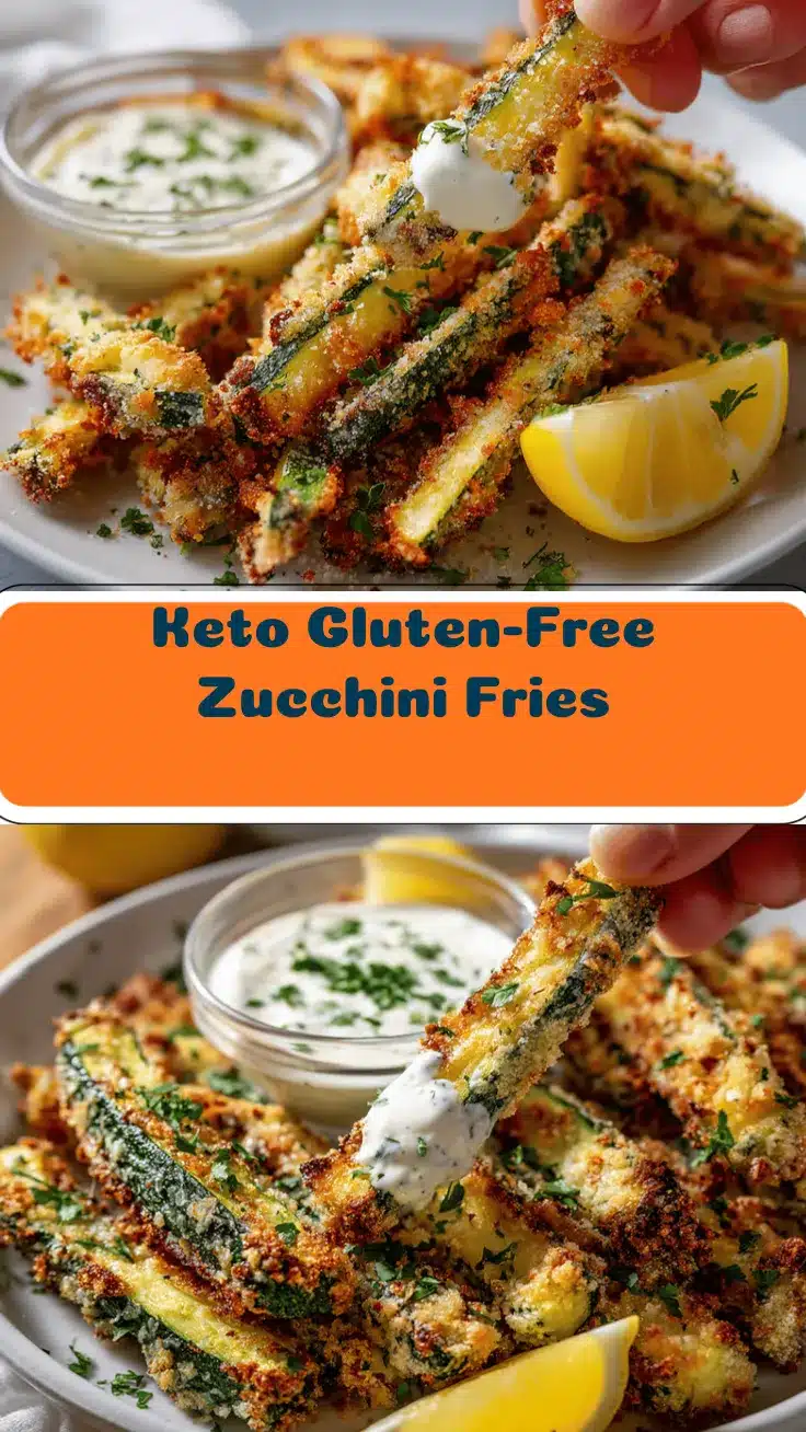 keto gluten-free zucchini fries recipe