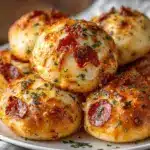 loaded pepperoni pizza bombs - featured image