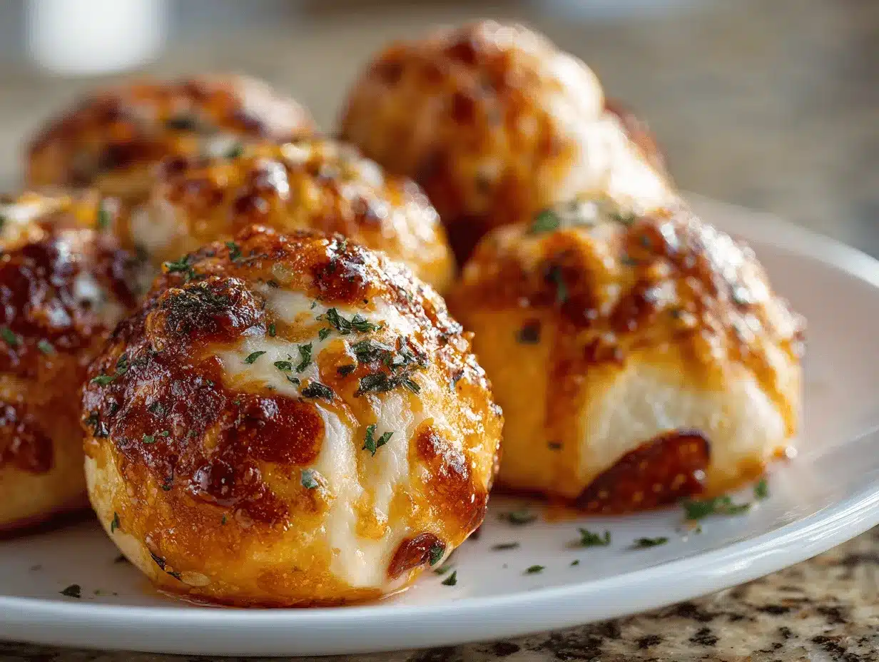 loaded pepperoni pizza bombs preparation steps