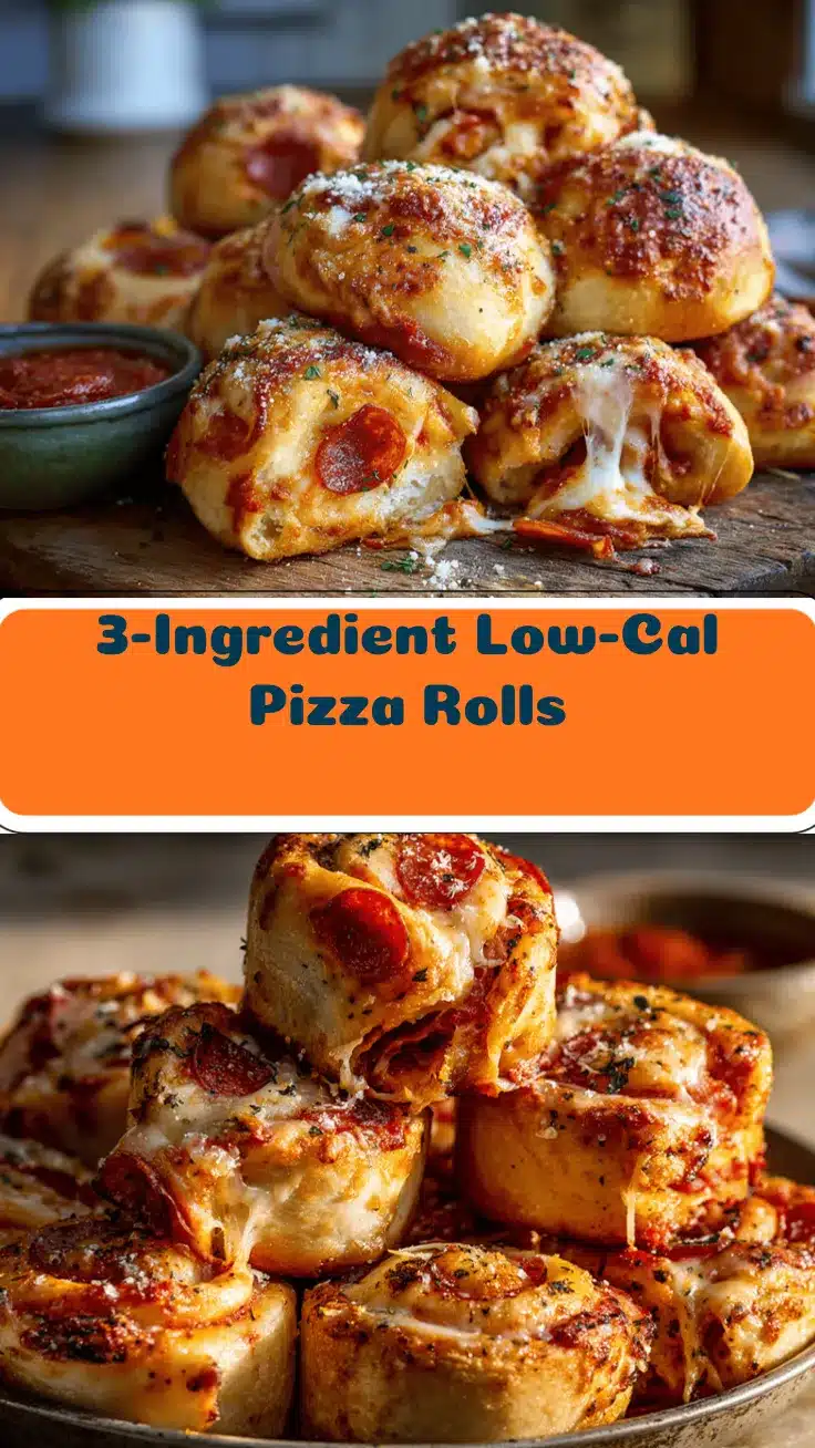 low-cal pizza rolls recipe