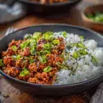 low carb firecracker ground chicken - featured image