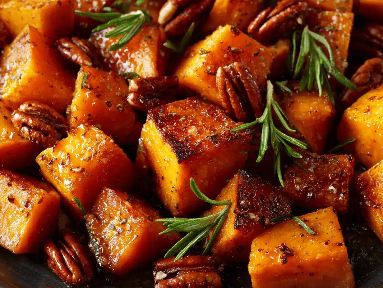 maple cinnamon roasted sweet potatoes preparation steps