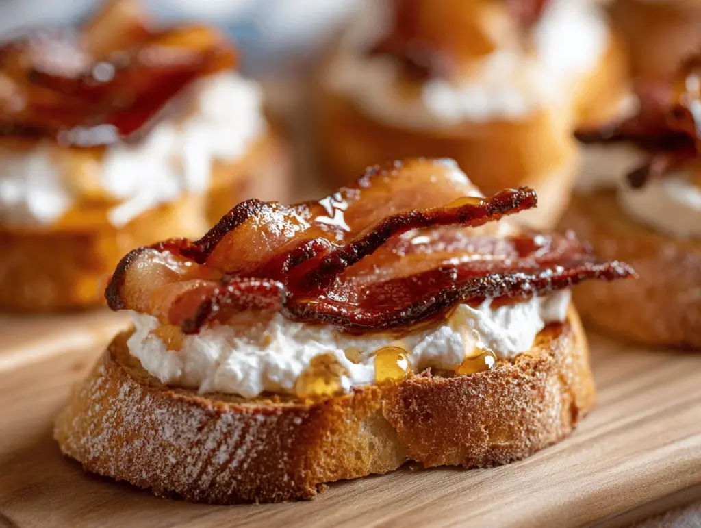 million dollar bacon crostini - featured image
