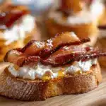 million dollar bacon crostini - featured image