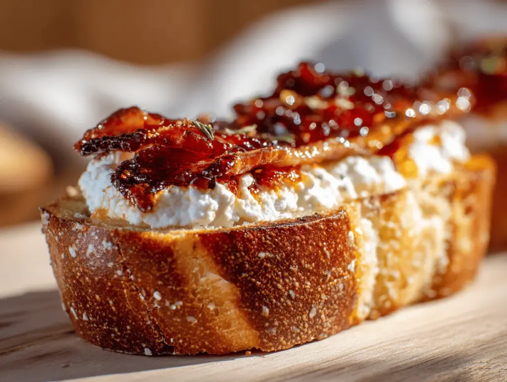 million dollar bacon goat cheese appetizer log - featured image