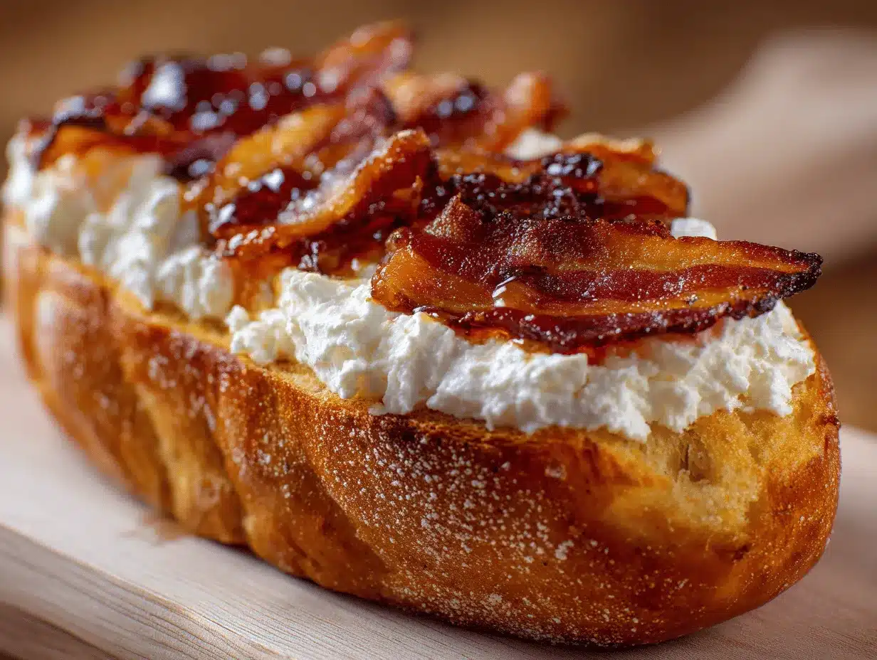 million dollar bacon goat cheese appetizer log preparation steps