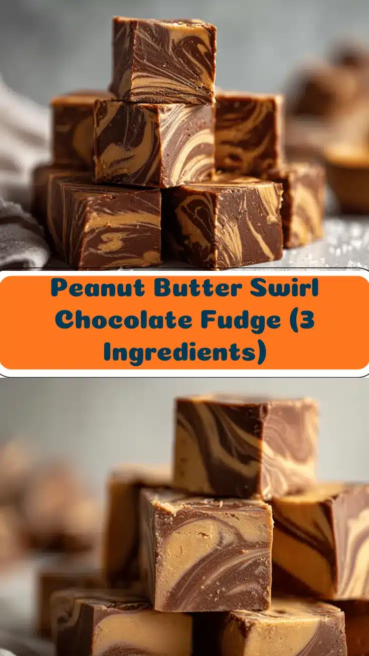 peanut butter swirl chocolate fudge recipe