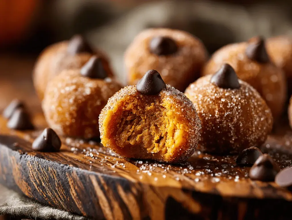 pumpkin cheesecake bites - featured image