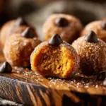 pumpkin cheesecake bites - featured image