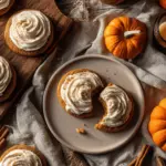pumpkin snickerdoodle cookies - featured image