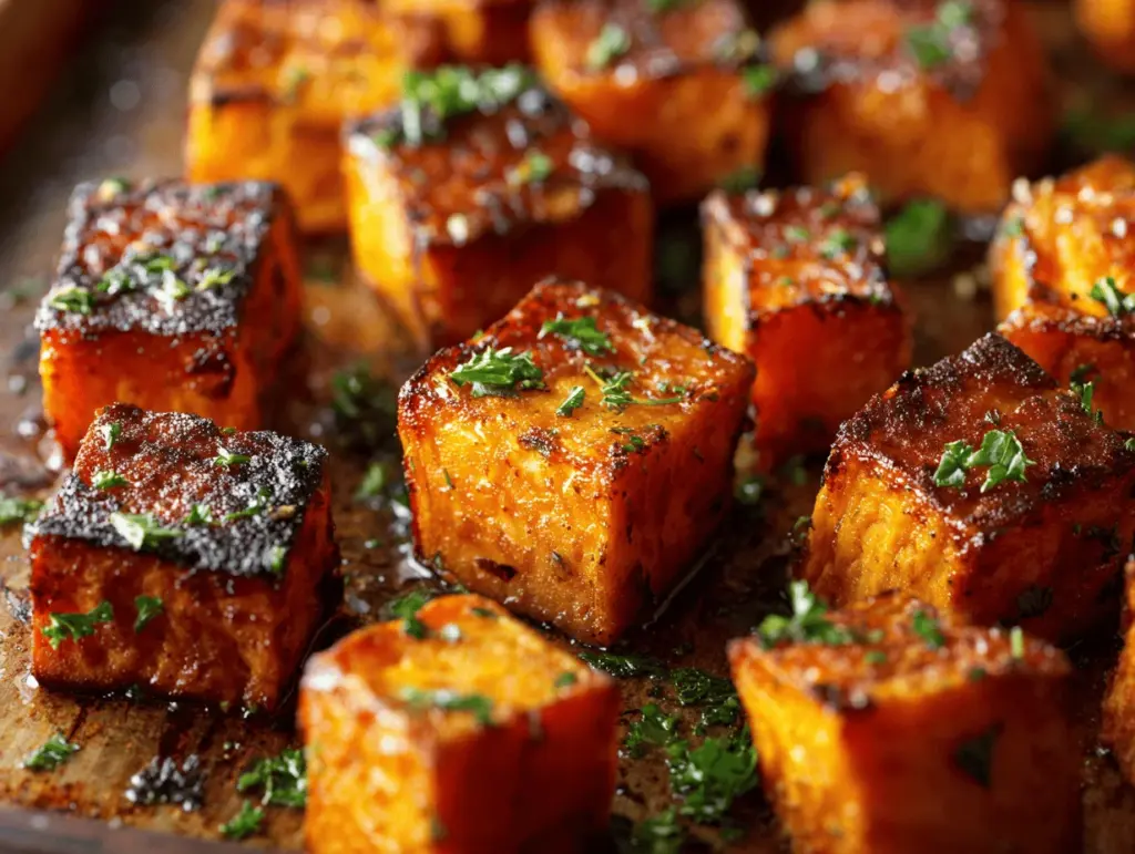 roasted sweet potatoes - featured image