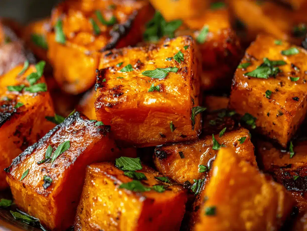 roasted sweet potatoes preparation steps