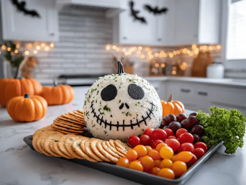 Skellington cheese ball appetizer - featured image