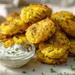 yellow squash tots - featured image