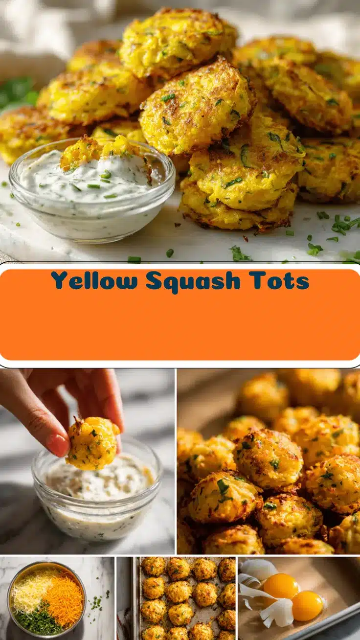 yellow squash tots recipe