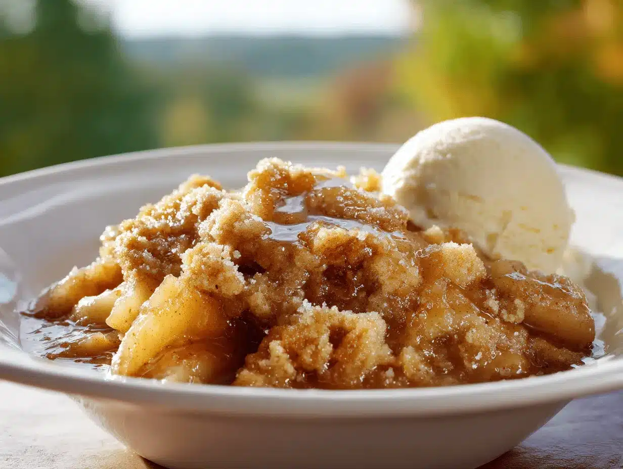 apple cobbler recipe preparation steps