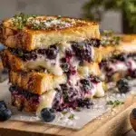 Blueberry Brie and Honey Grilled Cheese - featured image