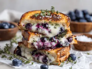 blueberry grilled cheese - featured image