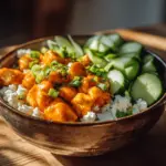 Buffalo chicken cottage cheese bowl - featured image