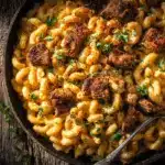 Cajun steak mac and cheese - featured image
