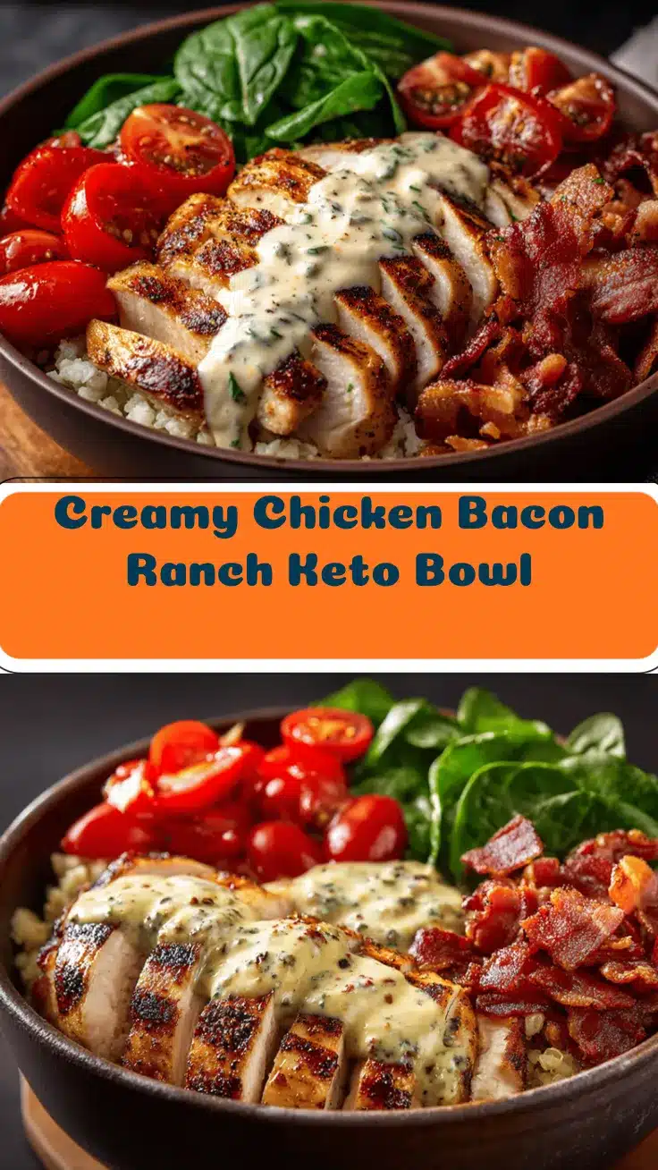 chicken bacon ranch keto bowl recipe