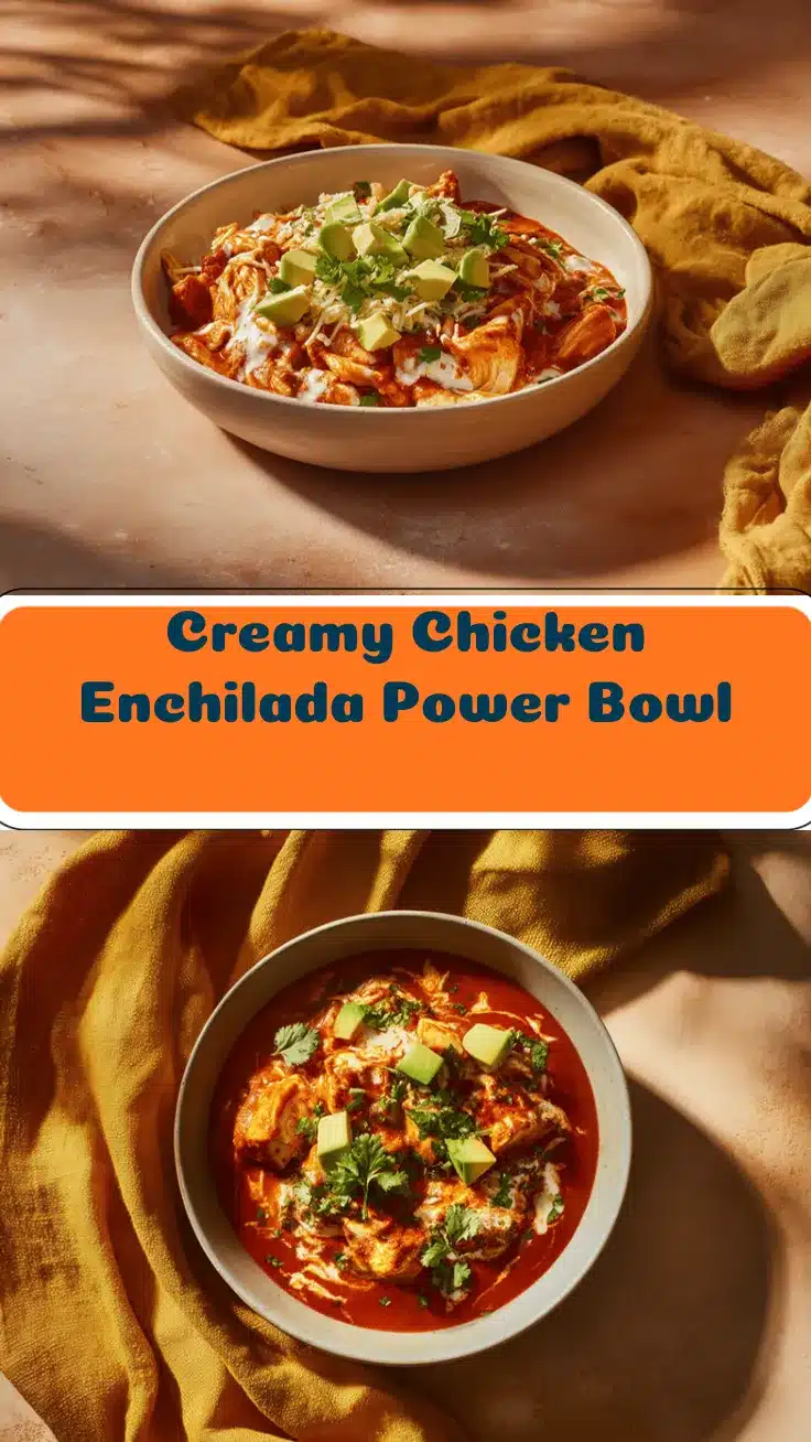Chicken Enchilada Bowl recipe