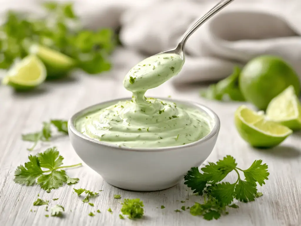 cilantro avocado yogurt dressing - featured image