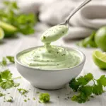 cilantro avocado yogurt dressing - featured image