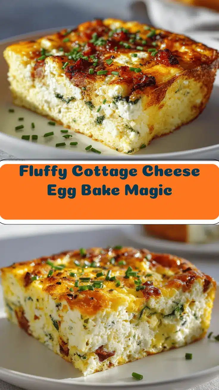 cottage cheese egg bake recipe