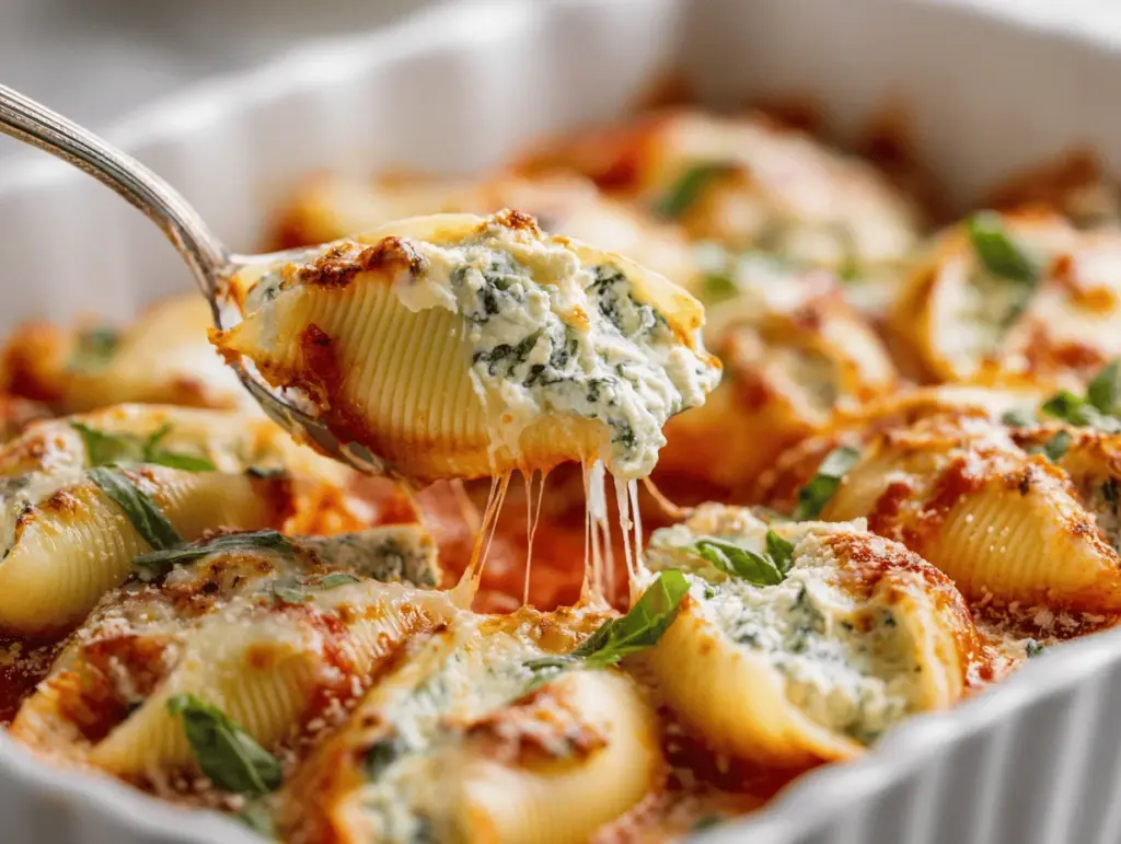 cottage cheese stuffed shells - featured image