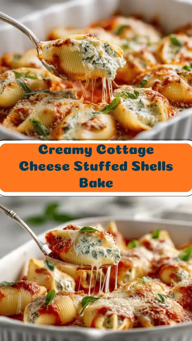 cottage cheese stuffed shells recipe