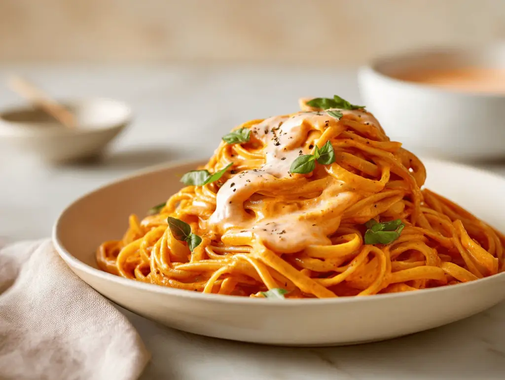 cottage cheese tomato basil sauce - featured image