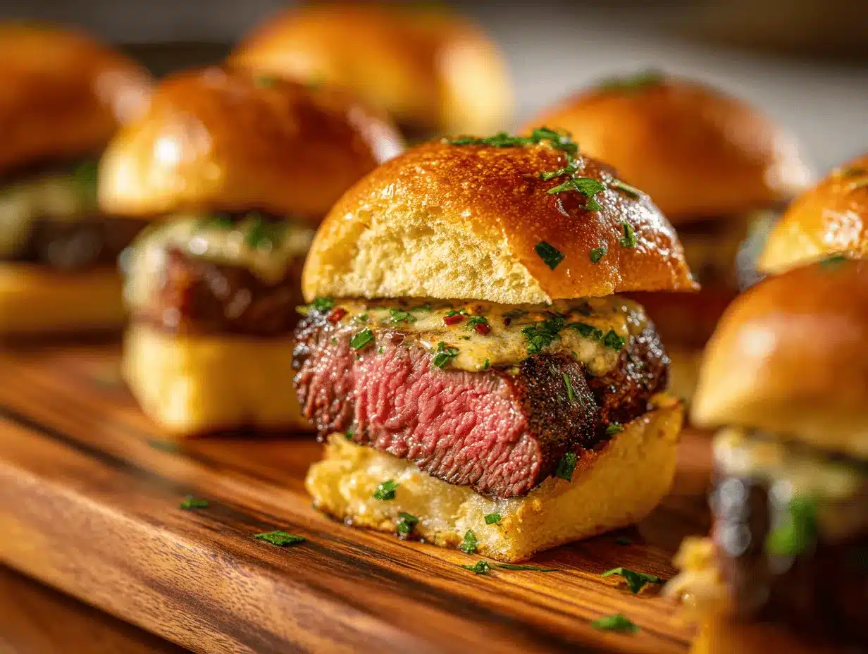 cowboy butter steak sliders preparation steps