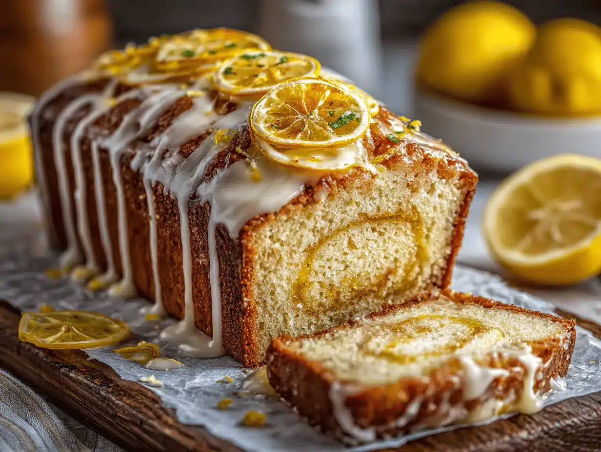 cream cheese lemon loaf preparation steps