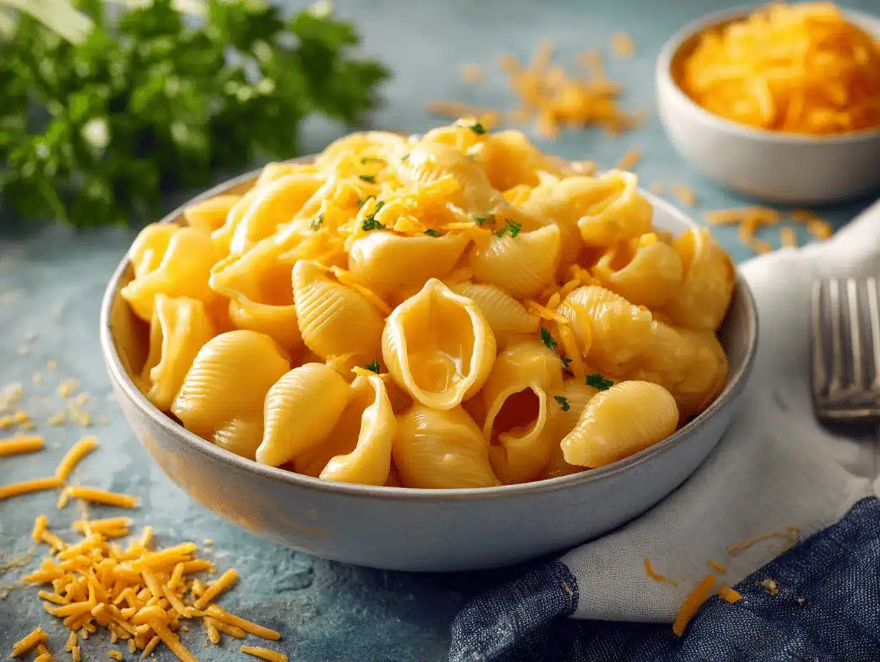 creamy cottage cheese mac and cheese preparation steps
