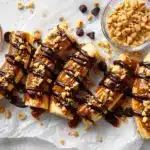 frozen banana Snickers - featured image