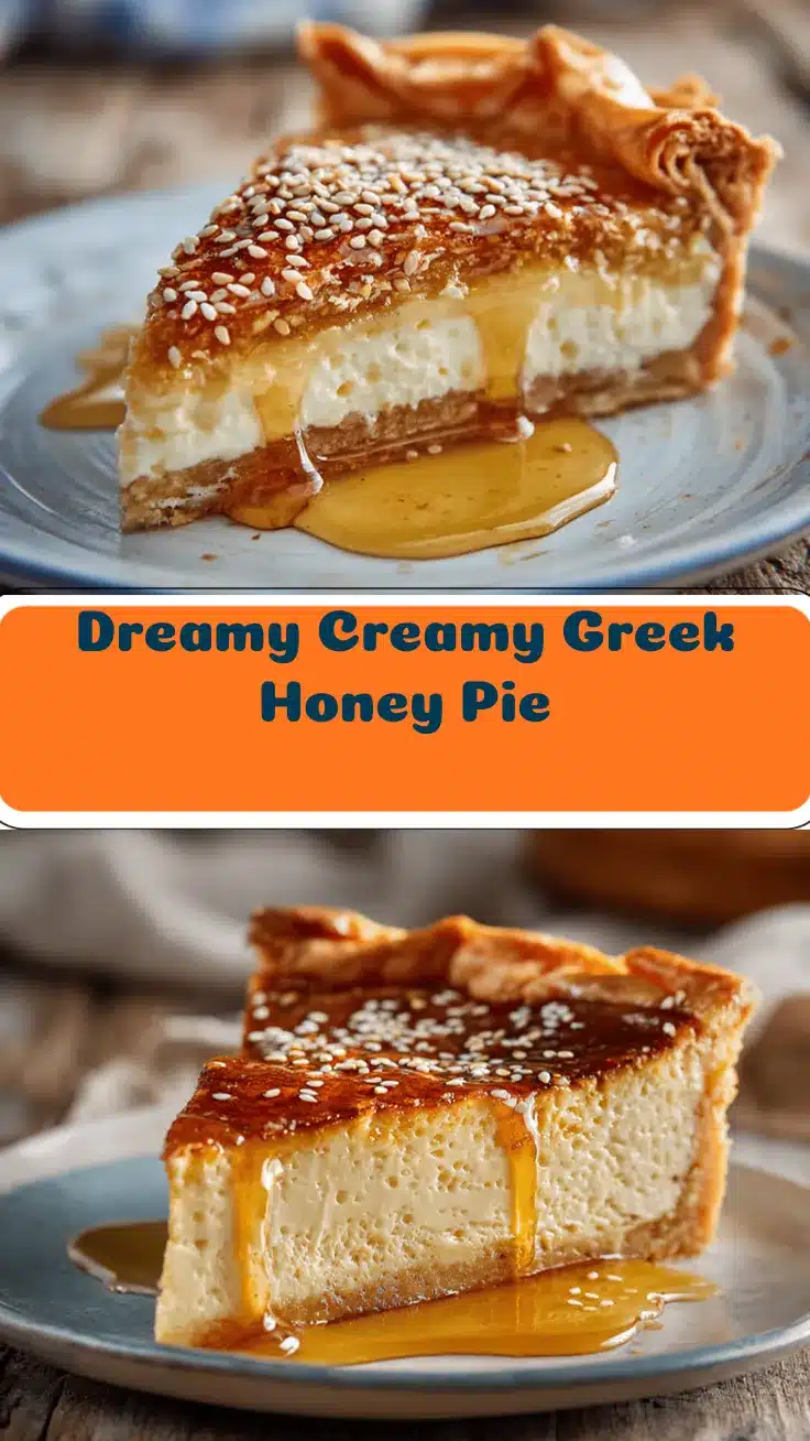 Greek honey pie recipe recipe
