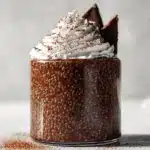 high protein chocolate chia seed pudding - featured image