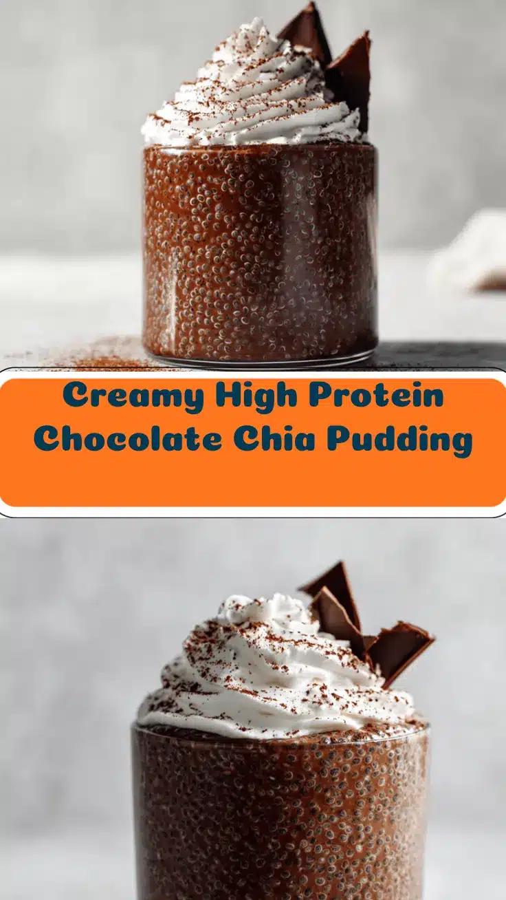 high protein chocolate chia seed pudding recipe